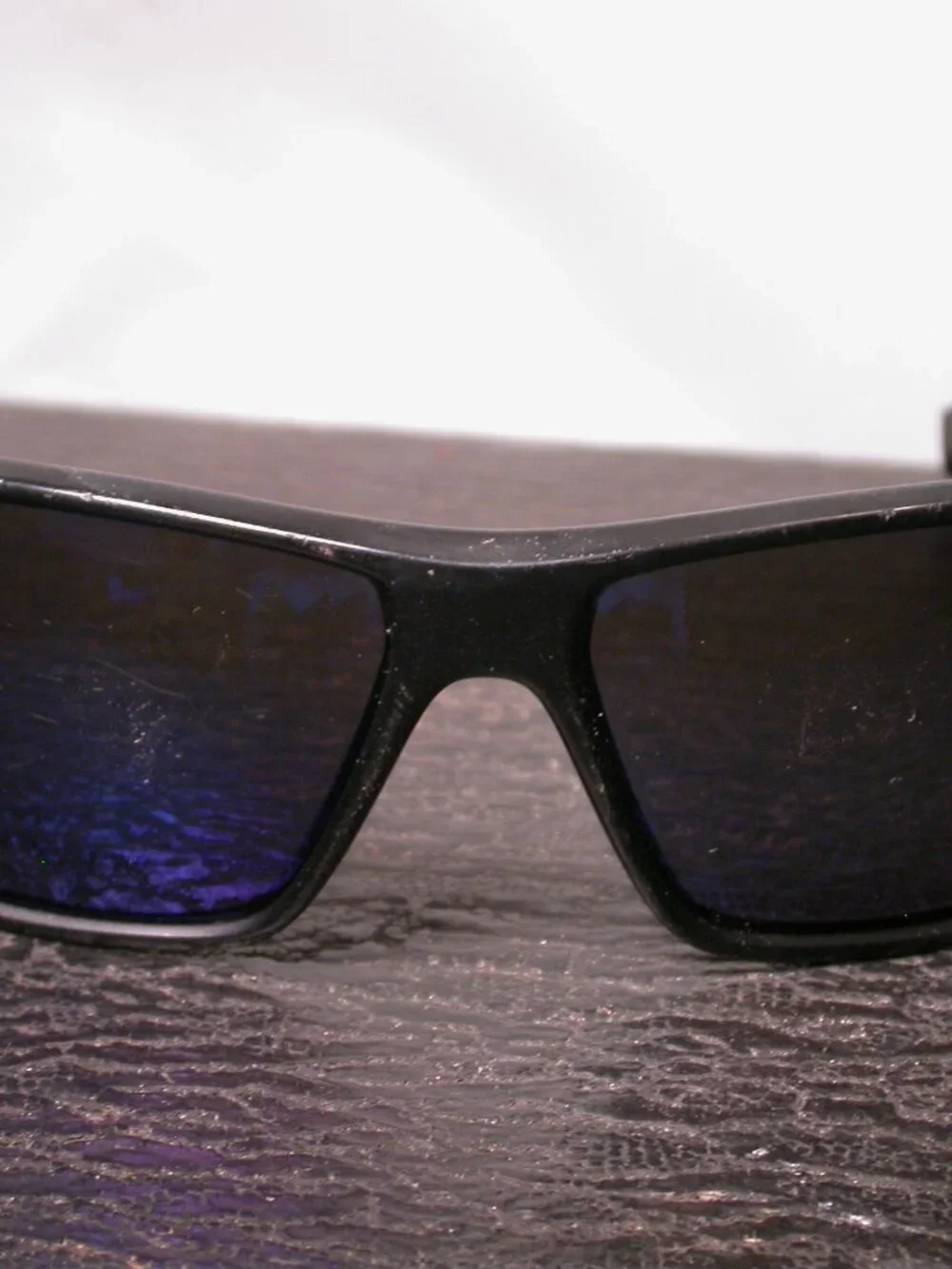 Nike Grind Matte Black and Blue Sporty Sunglasses FRAME ONLY